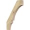 Ekena Millwork 4"W x 26"D x 38"H Balboa Rough Sawn Knee Brace, Douglas Fir BRC04X26X38BOA00RDF - alternate 1